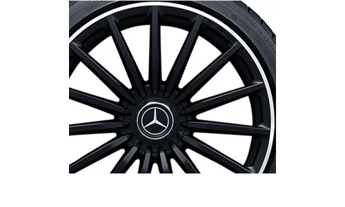 Колесный диск AMG 11J×20 ET20 для Mercedes-Benz AMG GT 290, задняя ось, черный, матовый — фото 2