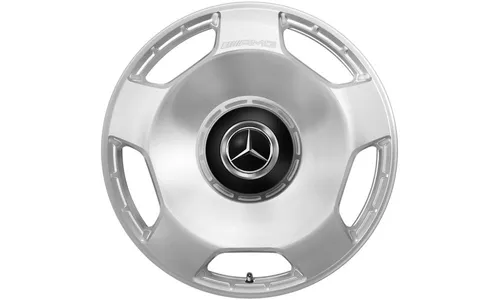 Колесный диск AMG 11,5J×21 ET30 для Mercedes-Benz AMG GT 290, задняя ось, серебристый, 5 декоративных отверстий — фото 1