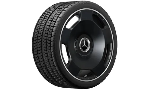 Колесный диск AMG 11,5J×21 ET30 для Mercedes-Benz AMG GT 290, задняя ось, черный, матовый, 5 декоративных отверстий — фото 4