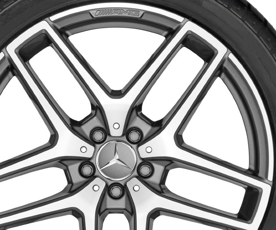 Колесный диск 10J×21 ET52 для Mercedes-Benz C292, передняя ось, титаново-серый — фото 3