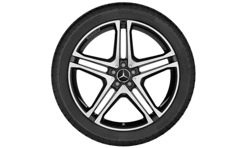 Колесный диск 10J×22 ET56 для Mercedes-Benz C292, передняя ось, чёрный — фото 2