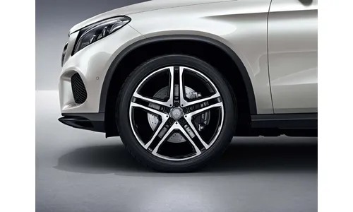 Колесный диск 10J×22 ET56 для Mercedes-Benz C292, передняя ось, чёрный — фото 4