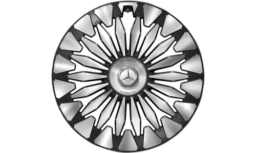 Колесный диск Maybach 9,5J×21 ET27,6 для Mercedes-Maybach Mercedes-Maybach EQS SUV (серия Z296): Passend für die aktuelle Generation ab Markteinf, передняя и задняя оси, черный, с алмазной проточкой, многоспицевый — фото 1