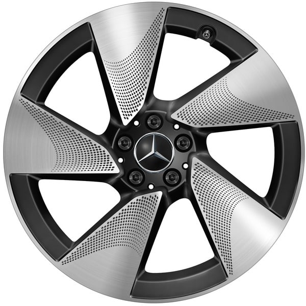 Колесный диск 8,5J×20 ET33 для Mercedes-Benz EQS 297, передняя и задняя оси, черный — фото 1