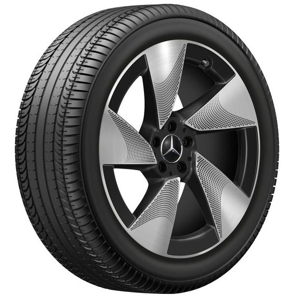 Колесный диск 8,5J×20 ET33 для Mercedes-Benz EQS 297, передняя и задняя оси, черный — фото 2