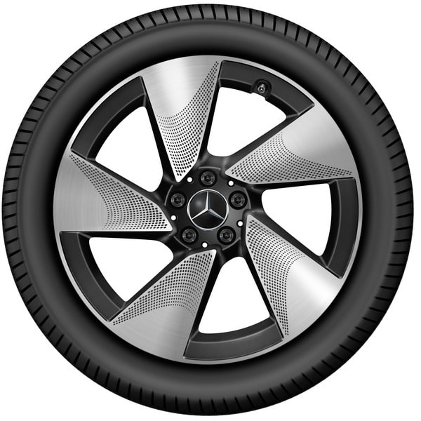 Колесный диск 8,5J×20 ET33 для Mercedes-Benz EQS 297, передняя и задняя оси, черный — фото 3
