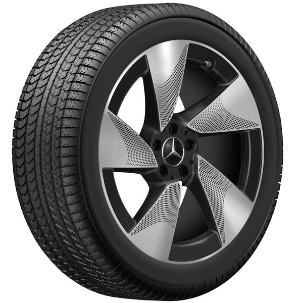 Колесный диск 8,5J×20 ET33 для Mercedes-Benz EQS 297, передняя и задняя оси, черный — фото 4