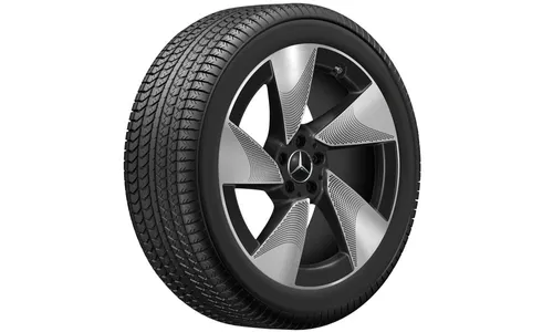Колесный диск 8,5J×20 ET33 для Mercedes-Benz EQS 297, передняя и задняя оси, черный — фото 4