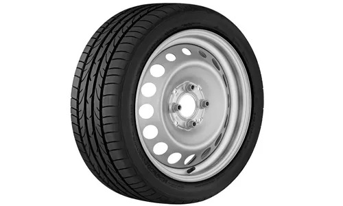 Колесный диск 6J×15 ET44 для Mercedes-Benz C415, передняя и задняя оси, серебристый — фото 1
