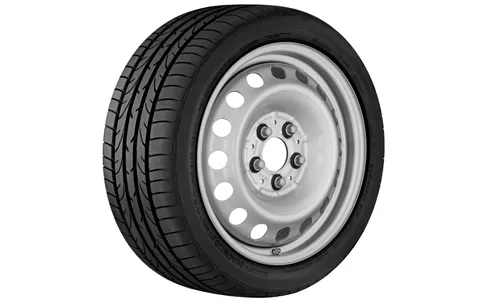 Колесный диск 6,5J×16 ET52 для Mercedes-Benz V-Class / Vito 447, передняя и задняя оси, чёрный — фото 1
