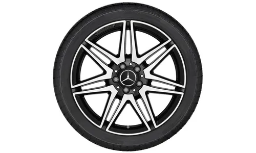 Колесный диск 8J×19 ET52 для Mercedes-Benz EQV-Class/V-Class / Vito 447, передняя и задняя оси, чёрный — фото 2