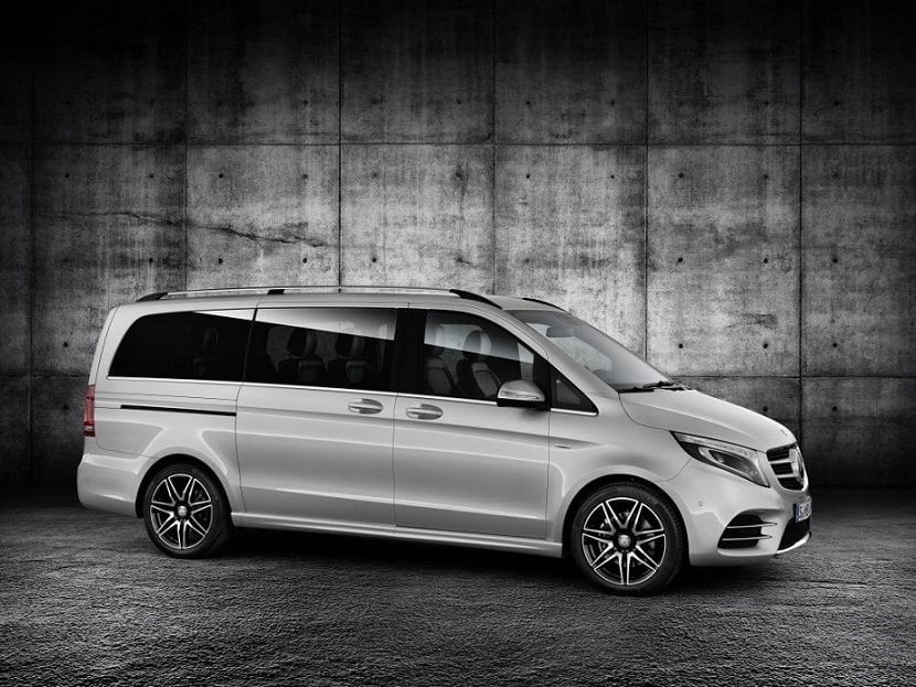 Колесный диск 8J×19 ET52 для Mercedes-Benz EQV-Class/V-Class / Vito 447, передняя и задняя оси, чёрный — фото 4