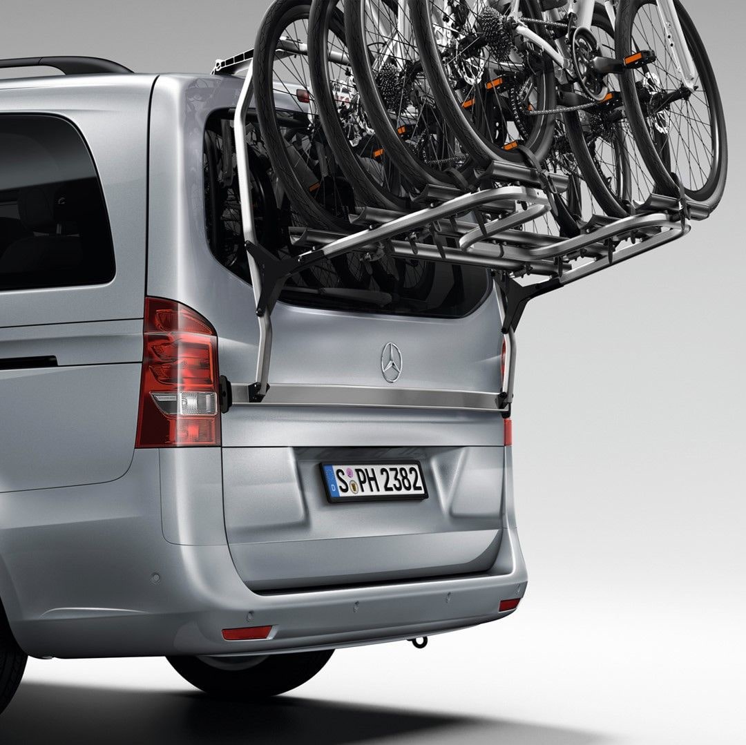 Велокрепление на дверь багажника, 4 велосипеда, Mercedes-Benz V-class / Vito W447 — фото 4