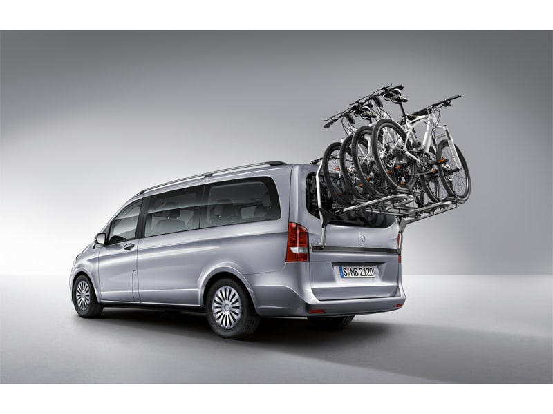Велокрепление на дверь багажника, 4 велосипеда, Mercedes-Benz V-class / Vito W447 — фото 5