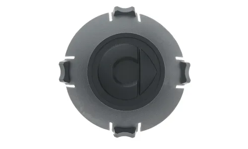 Центральная накладка колеса для Smart 453, черная, Smart — фото 1