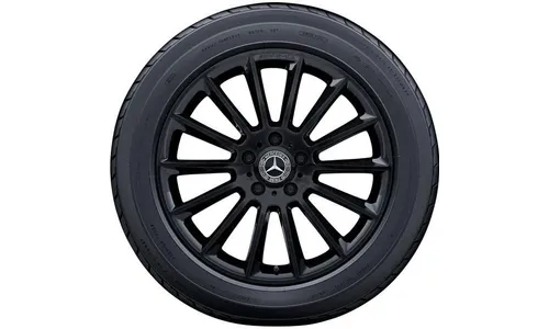 Колесный диск AMG 8,5J×20 ET32 для Mercedes-Benz G-Class 463, передняя и задняя оси, черный, многоспицевый — фото 1
