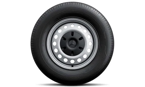 Колесный диск 7,5J×17 ET50 для Mercedes-Benz X-Class 470, передняя и задняя оси, серебристый — фото 1