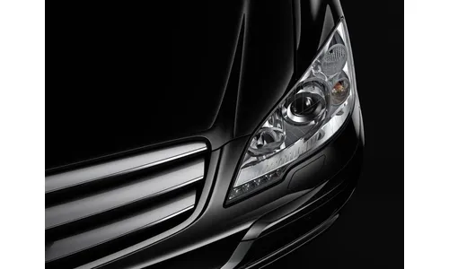 Решетка радиатора, серебристая с хромом, Mercedes-Benz Viano W639, рестайлинг — фото 3