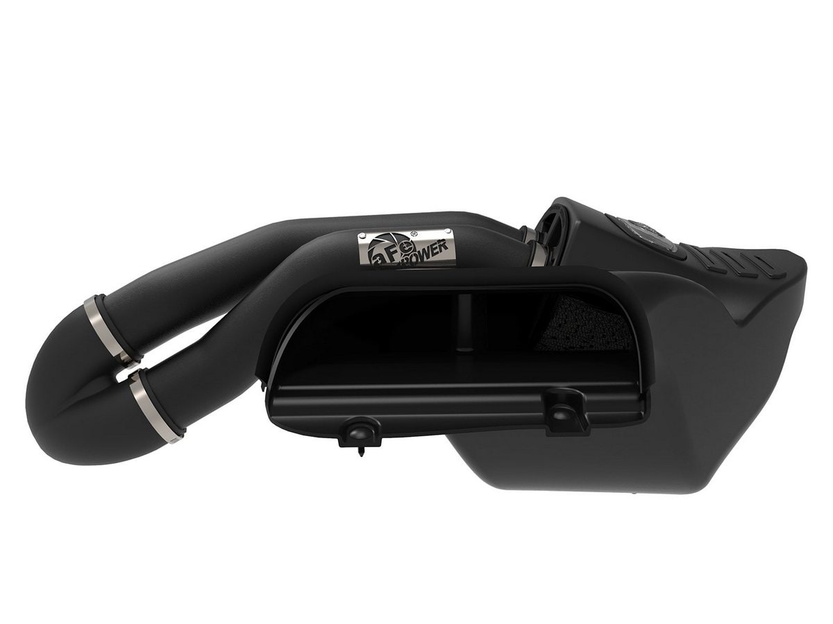 Система холодного впуска Momentum XP, с фильтром Pro DRY S, чёрное исполнение для Ford F-150 2015–2020 V8-5.0L, AFE Power — фото 5