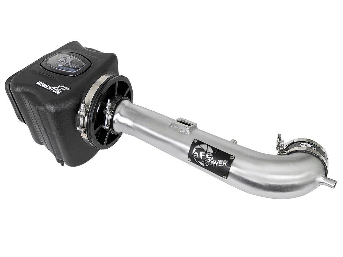 Система холодного впуска Momentum XP, с фильтром Pro 5R, шлифованное исполнение для Chevrolet/GMC Silverado/Sierra 1500 2014–2019/ Tahoe/Suburban/Yukon/XL/Escalade 2015–2020 V8-5.3L/6.2L, AFE Power — фото 4