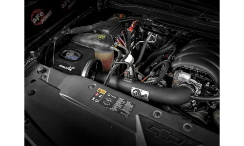 Система холодного впуска Momentum XP, с фильтром Pro 5R, чёрное исполнение для Chevrolet/GMC Silverado/Sierra 1500 2014–2019/ Tahoe/Suburban/Yukon/XL/Escalade 2015–2020 V8-5.3L/6.2L, AFE Power — фото 3