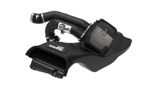 Система холодного впуска Momentum XP, с фильтром Pro DRY S, чёрное исполнение для Ford F-150 Raptor 2021–2026 V6-3.5L (tt), AFE Power — фото 1