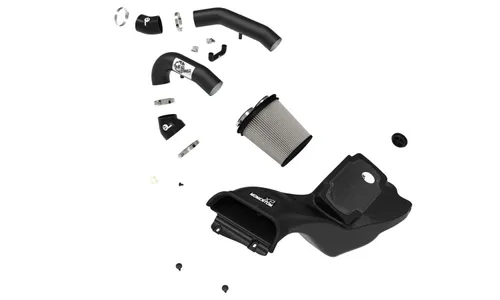 Система холодного впуска Momentum XP, с фильтром Pro DRY S, чёрное исполнение для Ford F-150 Raptor 2021–2026 V6-3.5L (tt), AFE Power — фото 2