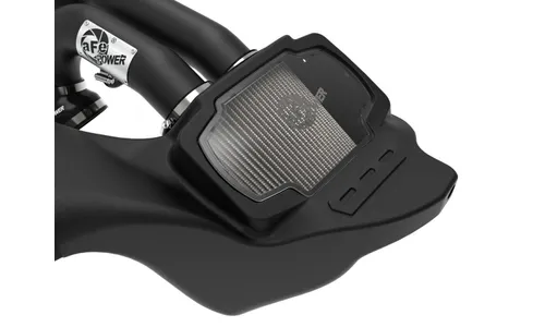 Система холодного впуска Momentum XP, с фильтром Pro DRY S, чёрное исполнение для Ford F-150 Raptor 2021–2026 V6-3.5L (tt), AFE Power — фото 7