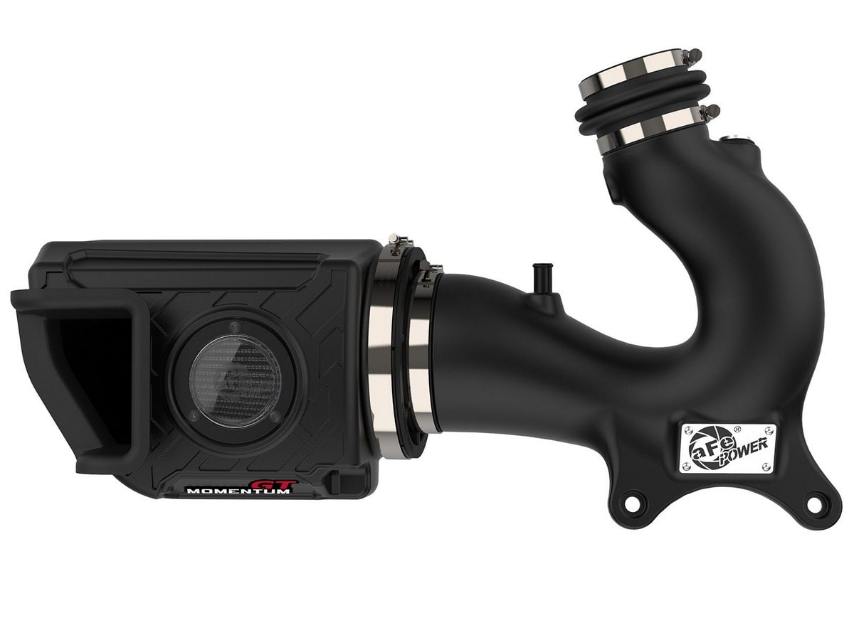 Система холодного впуска Momentum GT, с фильтром Pro DRY S для Jeep Wrangler (JK) 2012–2018 V6-3.6L w/ Gen 1 Sprintex Supercharger, AFE Power — фото 4
