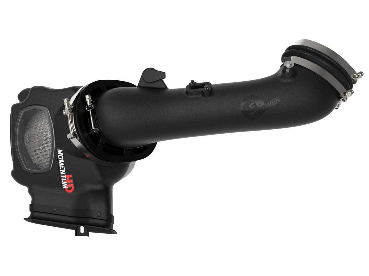Система холодного впуска Momentum HD, с фильтром Pro DRY S для Ford Diesel Trucks 2020–2026 V8-6.7L (td), AFE Power — фото 6