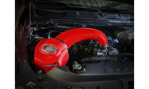 Система холодного впуска Momentum GT Red Edition, с фильтром Pro DRY S для RAM 1500 (DT) 2019–2026 V8-5.7L HEMI, AFE Power — фото 3