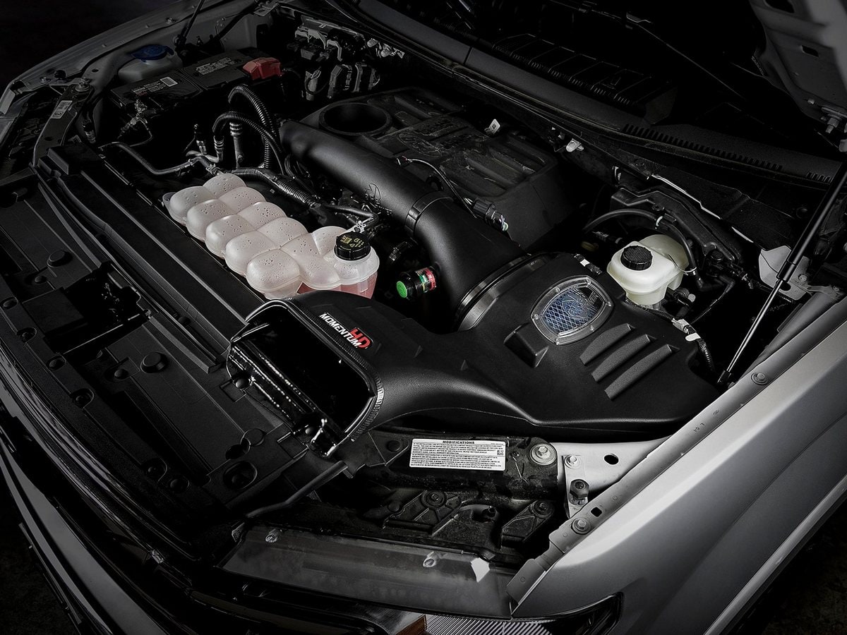 Система холодного впуска Momentum HD, с фильтром Pro 10R для Ford F-150 2018–2021 V6-3.0L (td), AFE Power — фото 3