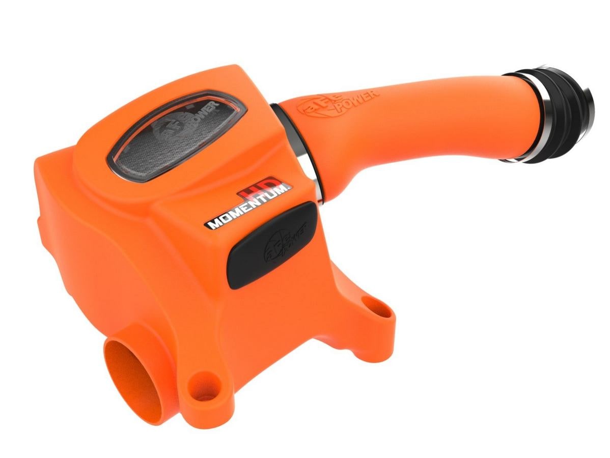Система холодного впуска Momentum HD Orange Edition, с фильтром Pro DRY S для Toyota Land Cruiser (J200) 2008–2021 V8-4.5L (td), AFE Power — фото 1