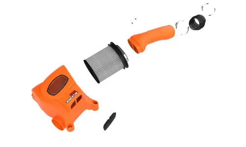 Система холодного впуска Momentum HD Orange Edition, с фильтром Pro DRY S для Toyota Land Cruiser (J200) 2008–2021 V8-4.5L (td), AFE Power — фото 2