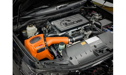Система холодного впуска Momentum HD Orange Edition, с фильтром Pro DRY S для Toyota Land Cruiser (J200) 2008–2021 V8-4.5L (td), AFE Power — фото 3