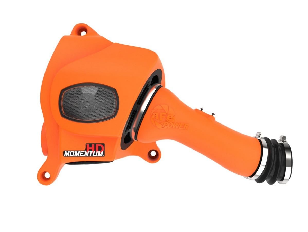 Система холодного впуска Momentum HD Orange Edition, с фильтром Pro DRY S для Toyota Land Cruiser (J200) 2008–2021 V8-4.5L (td), AFE Power — фото 4