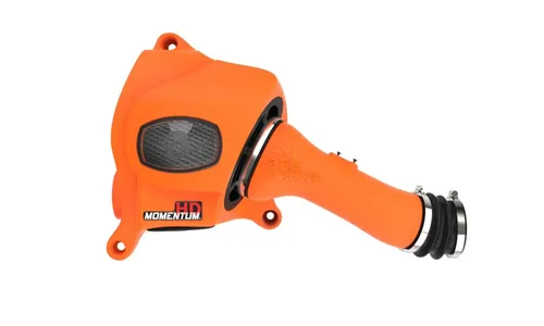 Система холодного впуска Momentum HD Orange Edition, с фильтром Pro DRY S для Toyota Land Cruiser (J200) 2008–2021 V8-4.5L (td), AFE Power — фото 4