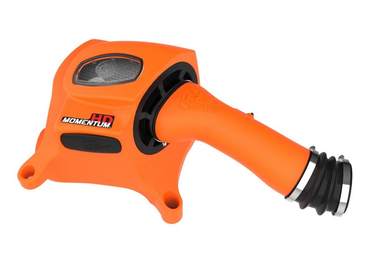 Система холодного впуска Momentum HD Orange Edition, с фильтром Pro DRY S для Toyota Land Cruiser (J200) 2008–2021 V8-4.5L (td), AFE Power — фото 6