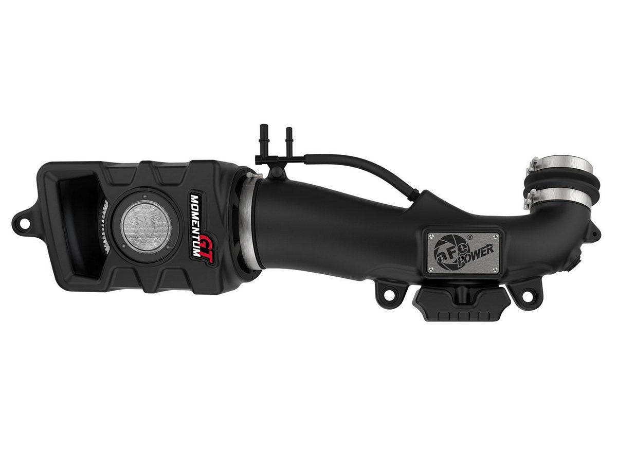 Система холодного впуска Momentum GT, с фильтром Pro DRY S для Jeep Wrangler (JL) 2018–2023 L4-2.0L (t), AFE Power — фото 5