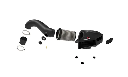 Система холодного впуска Momentum GT, с фильтром Pro DRY S для Volkswagen Golf R 2015–2019 L4-2.0L (t), AFE Power — фото 2