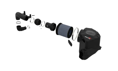 Система холодного впуска Momentum GT, с фильтром Pro 5R для Chevrolet/GMC Silverado/Sierra 1500 2019–2026 L4-2.7L (t), AFE Power — фото 2