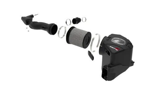 Система холодного впуска Momentum GT, с фильтром Pro DRY S для Chevrolet/GMC Silverado/Sierra 1500 2019–2021 V6-4.3L, AFE Power — фото 2
