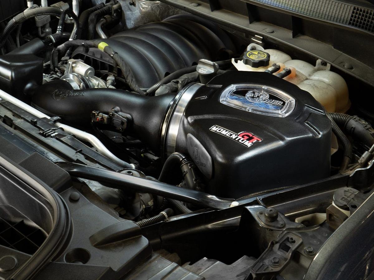 Система холодного впуска Momentum GT, с фильтром Pro 5R для Chevrolet/GMC Trucks/SUVs 2019–2026 V8-6.2L, AFE Power — фото 2