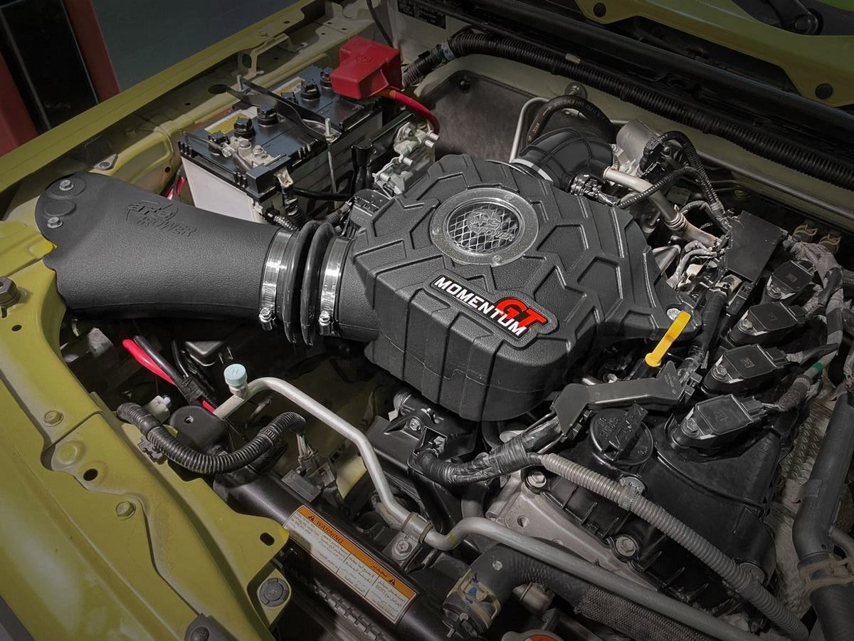 Система холодного впуска Momentum GT, с фильтром Pro DRY S для Suzuki Jimny 2019–2026 L4-1.5L, AFE Power — фото 3