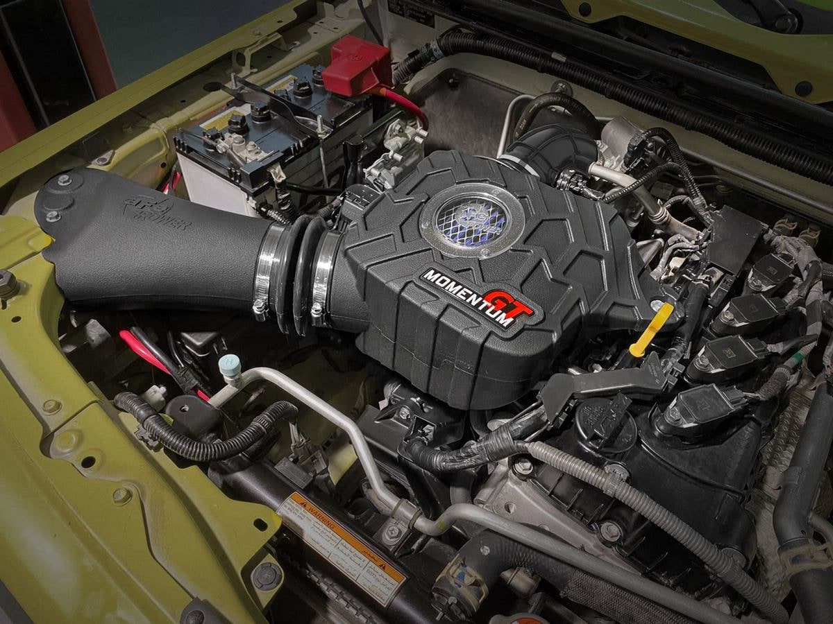 Система холодного впуска Momentum GT, с фильтром Pro 5R для Suzuki Jimny 2019–2026 L4-1.5L, AFE Power — фото 3