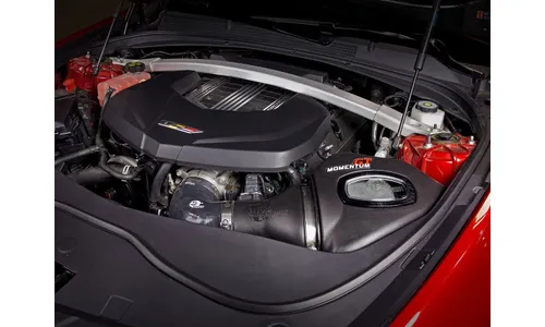 Система холодного впуска Momentum GT, с фильтром Pro DRY S для Cadillac CTS-V 2016–2019 V8-6.2L (sc), AFE Power — фото 3