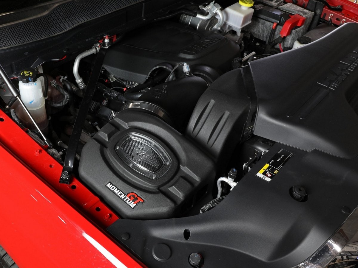 Система холодного впуска Momentum GT, с фильтром Pro DRY S для RAM 2500/3500 2019–2026 V8-6.4L HEMI, AFE Power — фото 3