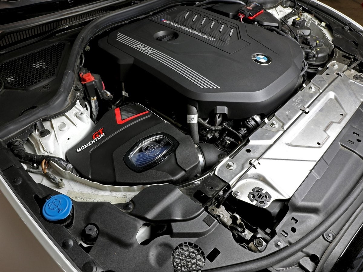 Система холодного впуска Momentum GT, с фильтром Pro 5R для BMW M340i (G20) 2020–2024 L6-3.0L (t) B58, AFE Power — фото 3