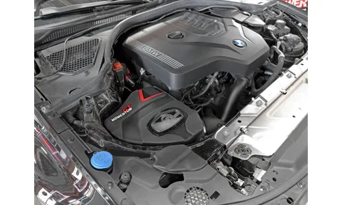 Система холодного впуска Momentum GT, с фильтром Pro DRY S для BMW 330i (G20) 2019–2024 L4-2.0L (t) B48, AFE Power — фото 3
