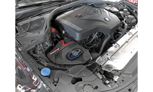 Система холодного впуска Momentum GT, с фильтром Pro 5R для BMW 330i (G20) 2019–2024 L4-2.0L (t) B48, AFE Power — фото 3